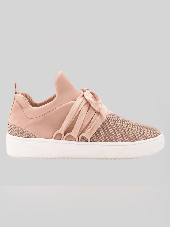 Steve Madden Shoes - Steve Madden Blush Pink Beige Tan Women's Sneakers Lancer 8